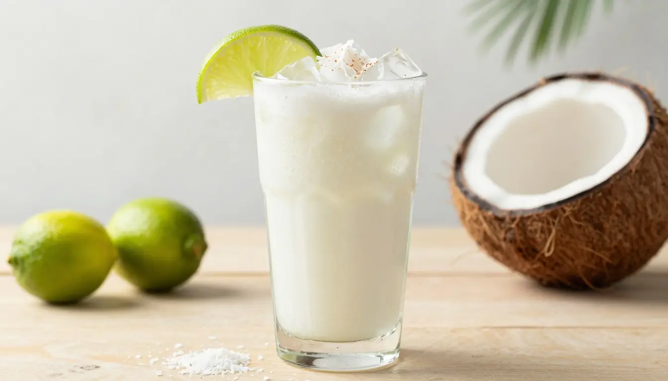 Coconut lime dirty soda Recipe (Tropical, Creamy & Refreshing)