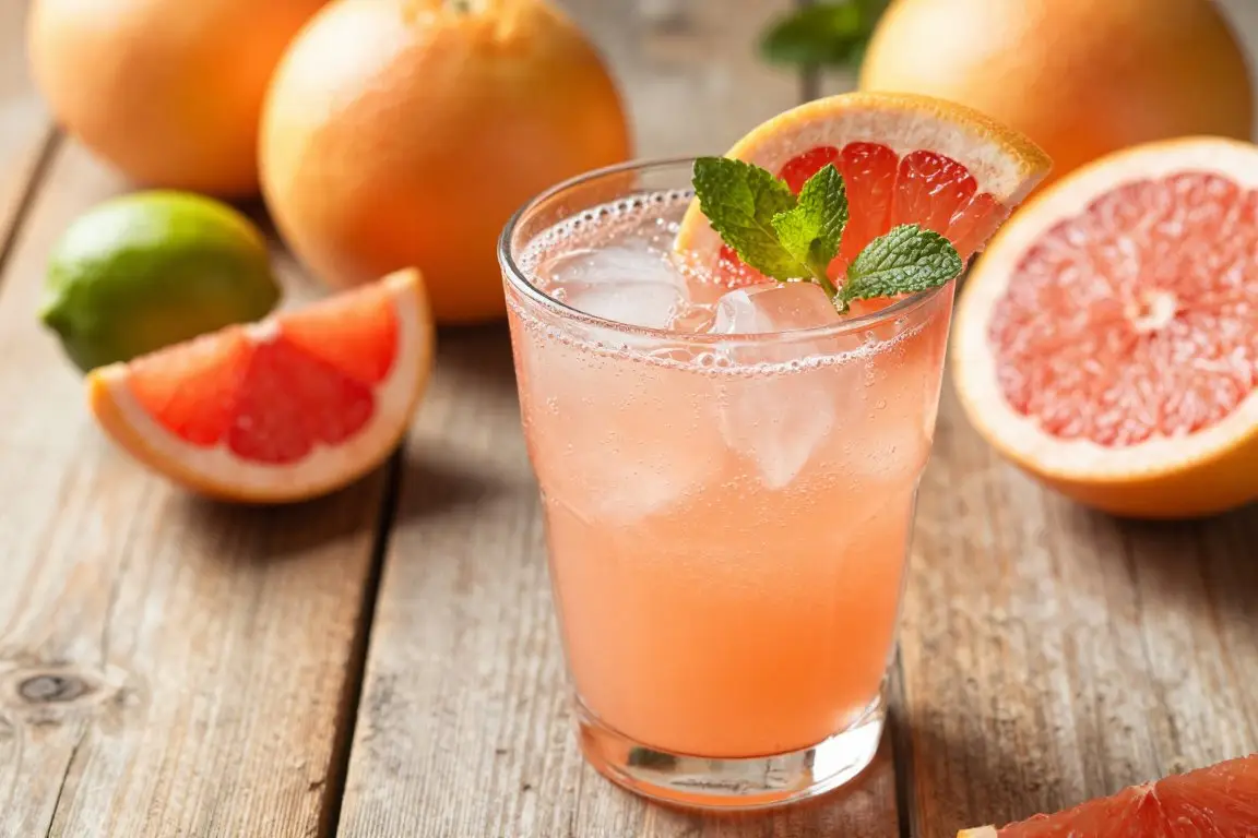 Grapefruit Soda in 5 Minutes (Fresh, Fizzy Citrus Burst)