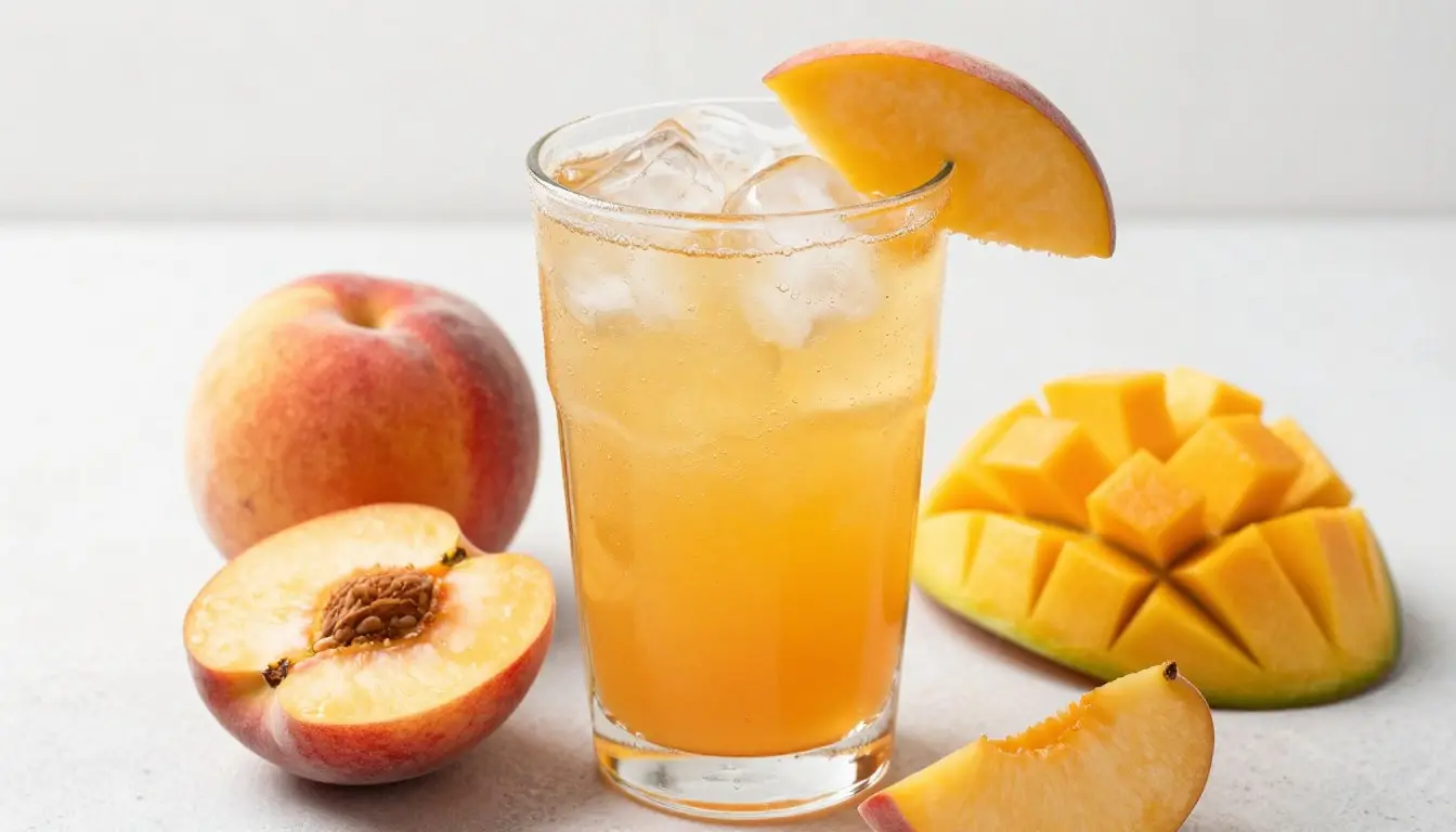 Peach Mango Dirty Soda Recipe (Fruity, Refreshing & Easy Drink)