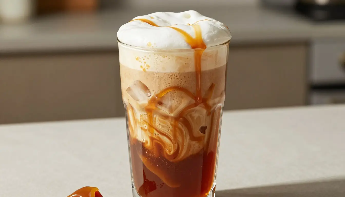 Salted Caramel Root Beer Dirty Soda (Non-Alcoholic, Creamy & Easy Recipe)