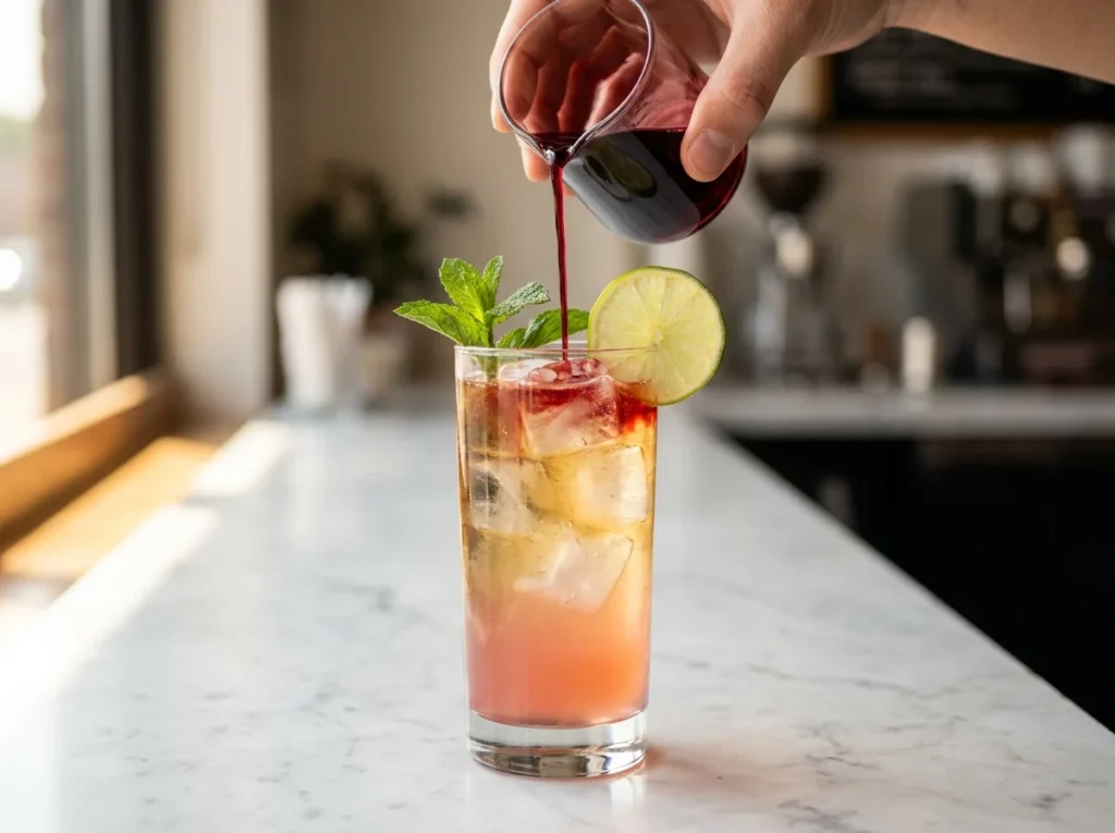 what is a mocktail close-up