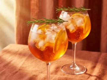 Mocktail Aperol Spritz — Bittersweet, Bubbly, Booze-Free