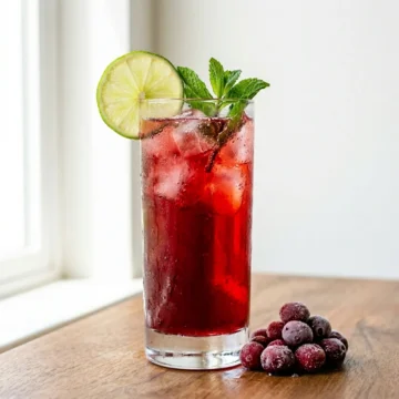 Long Beach Iced Tea Mocktail — The Cranberry Version That Actually Delivers