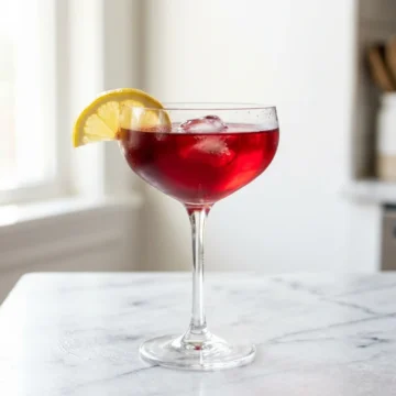Omija Mocktail Recipe (Korean Five-Flavor Berry Drink That Changes as You Drink It)