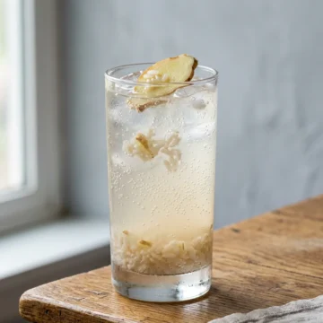 Sikhye Drink Recipe (Korean Sweet Rice Punch Turned Sparkling Mocktail)