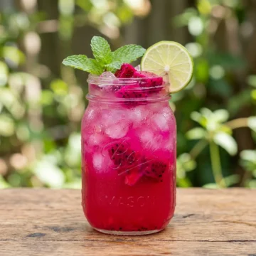 Dragon Fruit Punch Mocktail (Ready in 5 Minutes)