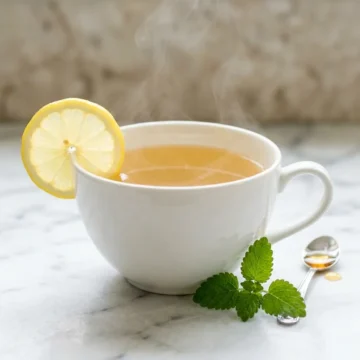 Lemon Balm Tea Recipe (Calming, Caffeine-Free, Hot or Iced)