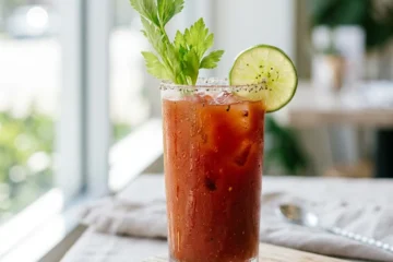 Virgin Mary Mocktail (The Healthy, Non-Alcoholic Bloody Mary)