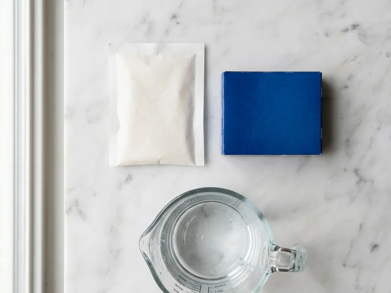 ingredients for gelatin unflavored knox recipe - unflavored gelatin, flavored gelatin box, water