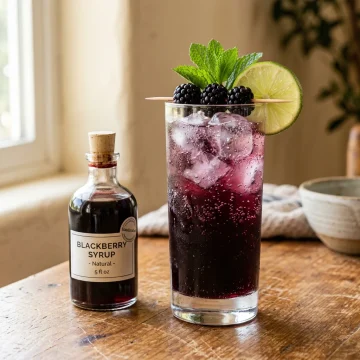 Blackberry Simple Syrup Recipe: Smooth, Seedless and Tart
