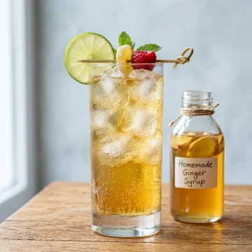 Ginger Simple Syrup Recipe: Bold, Spicy and Ready in 40 Minutes