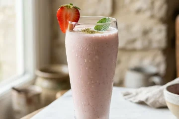 Strawberry Lassi Recipe (The Real Yogurt Ratio, Not a Smoothie)
