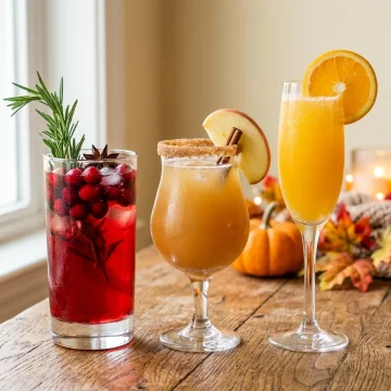 Thanksgiving Mocktails: 8 Easy Drinks for Every Moment of the Day